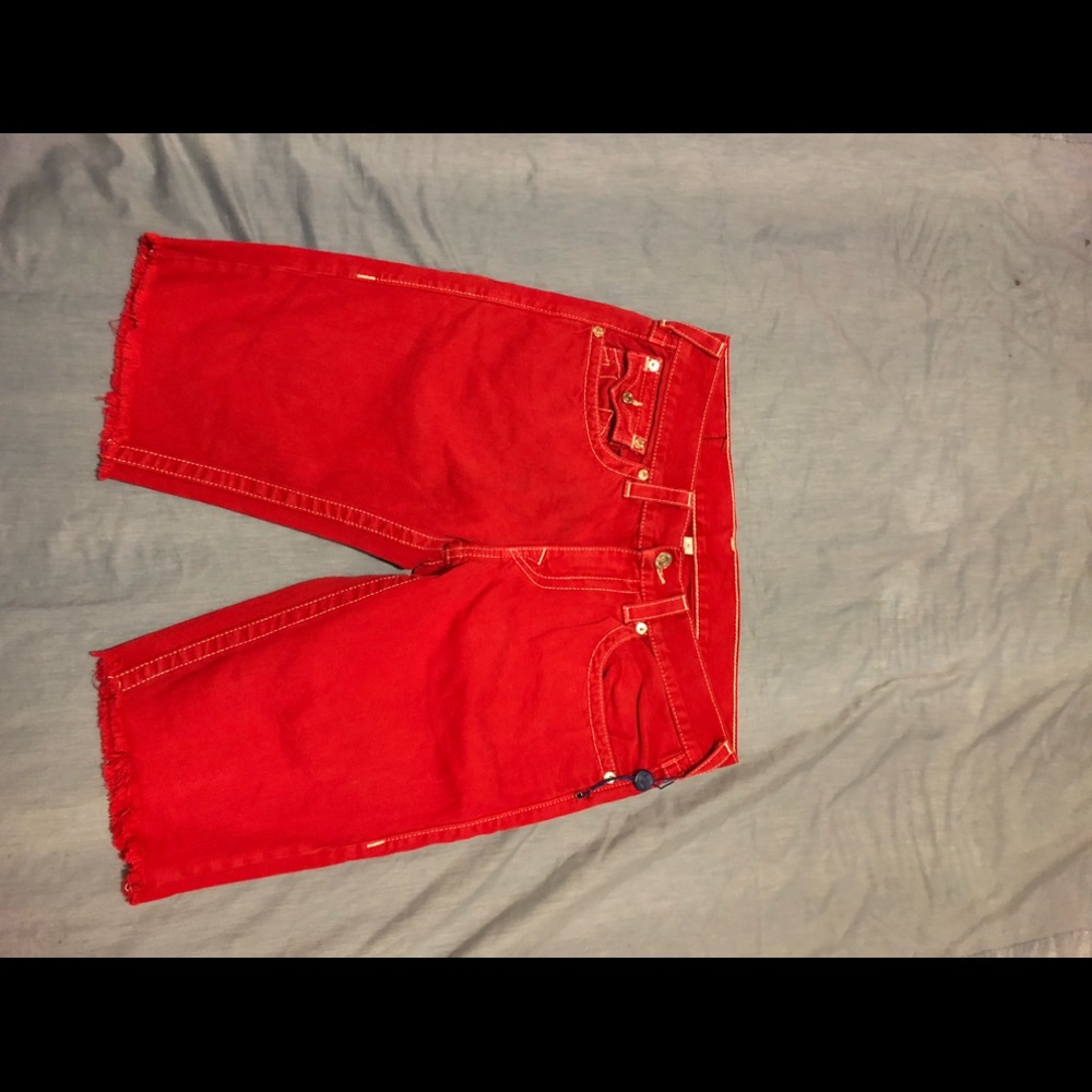 True religion true religion cut off pants Awesome